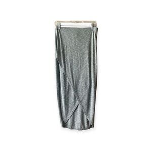 Mossimo Black and Gray maxi skirt